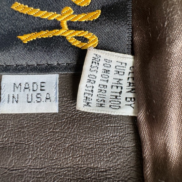 Vintage Hilmoor Brown Gray Genuine Fur Coat Jacket Luxury Fits Size Small Medium - Picture 5 of 11